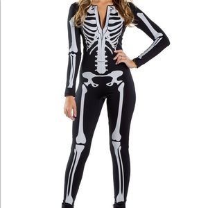 Tipsy Elves Skeleton Bodysuit - XL